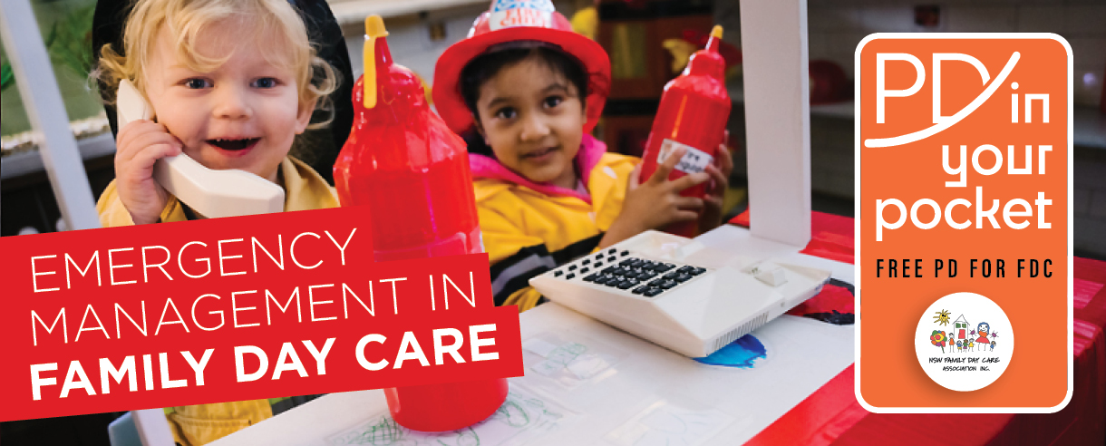 Emergency Management in Family Day Care: April 2023